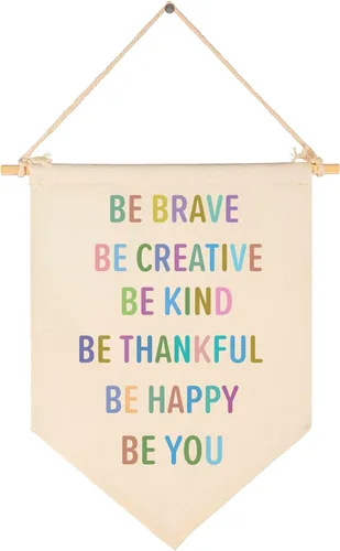 Miniatura 64 de Twinkle Twinkle Little Star - Bandera colgante de lona para pared, regalo para bebé, niños, guardería, habitación de niños, sala de juegos, pancarta