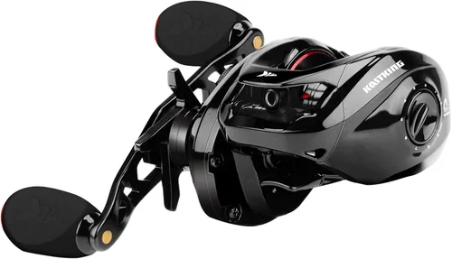 Miniatura 2 de Carretes de pesca Baitcasting KastKing Royale Legend II, nuevo diseño compacto de carrete baitcaster de pesca, arrastre de fibra de carbono de 17.64