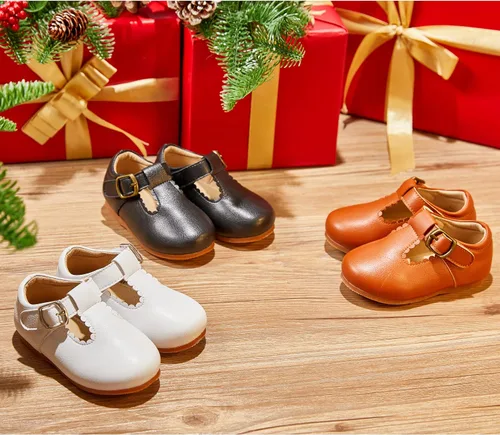 Miniatura 2 de Felix & Flora Zapatos de vestir planos Oxford para niña pequeña, zapatos de vestir estilo Mary Jane Princess para niña, para fiesta, escuela, zapatos