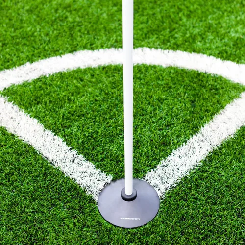 Miniatura 2 de FORZA Bastones de límite Bastones de límite multiusos de 4.5 pies con bases ponderadas opcionales Equipo de entrenamiento de fútbol/fútbol