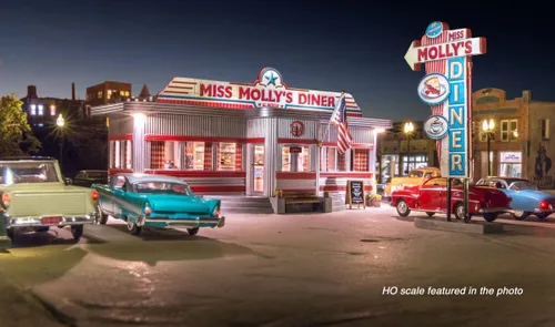 Miniatura 7 de Woodland Scenics BR5870 O Miss Molly's Diner