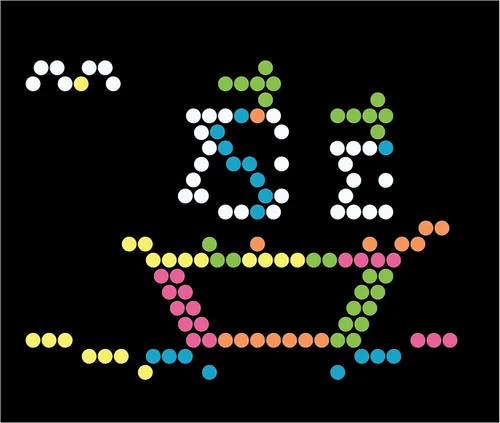 Miniatura 10 de Lite Brite - Paquete de repuesto para clavijas y plantillas, accesorios de tablero de dibujo iluminados, clavijas LED para tablero de dibujo