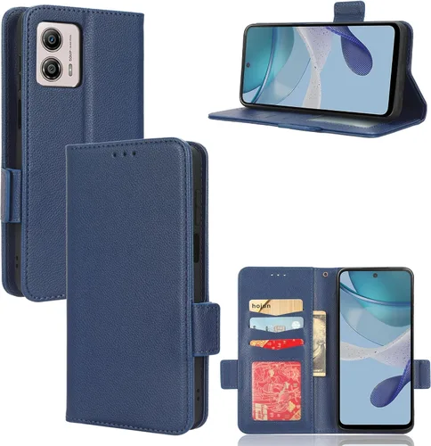Miniatura 86 de Funda de piel sintética compatible con Motorola Moto E22 4G, funda de piel sintética compatible con Motorola Moto E22i 4G, color negro