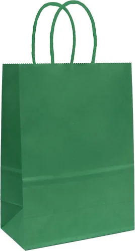 Miniatura 27 de 25 bolsas de regalo pequeñas de papel kraft morado claro, bolsas de regalo moradas con asas para recuerdos de fiesta (8.2 x 6 x 3.1 pulgadas)