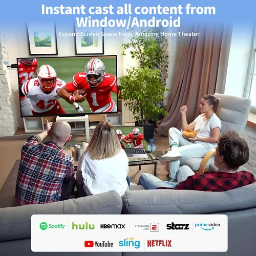 Miniatura 5 de Transmisor y receptor HDMI inalámbrico, gama mejorada de 50 m/165 pies, video de alta definición de 1080P a 60Hz, extensor HDMI inalámbrico 5G/2.4G