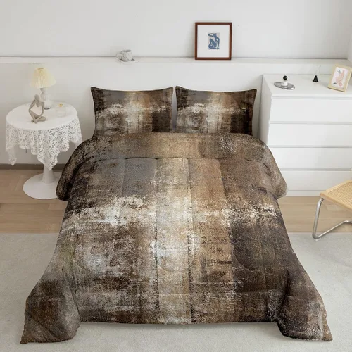 Miniatura 31 de Erosebridal Juego de ropa de cama turquesa tamaño individual para niños y niños, color verde azulado y gris degradado para niñas y adultos, relleno