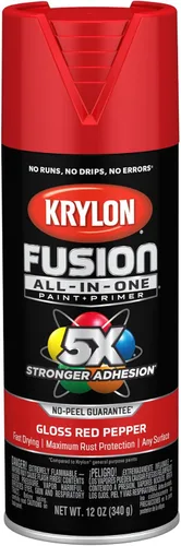 Miniatura 82 de Krylon Fusion - Pintura en aerosol adhesiva todo en uno para uso en interiores y exteriores, 12 onzas, aluminio Icy Grape