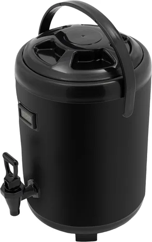Miniatura 4 de Dispensador térmico aislado de bebidas frías y calientes con espita - Dispensador de té y café de acero inoxidable (2.11 galones)