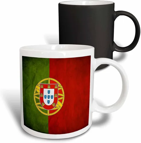 Miniatura 8 de 3dRose Taza de café, tamaño – 11oz – Banderas de la bandera de Portugal – divertido regalo de taza de café