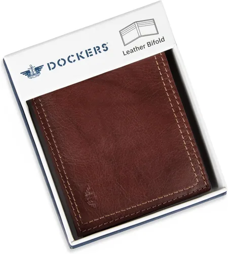 Miniatura 7 de Dockers Mens piel Capacidad extra Slimfold Bifold Wallet