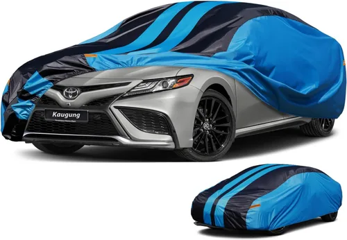 Miniatura 16 de Kaugung - Funda para auto a medida para Chevy Chevrolet Malibu (2016-2025), impermeable para todo tipo de clima, cubierta exterior completa