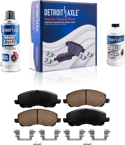 Miniatura 70 de Detroit Axle - Pinza de disco del lado del acompañante + pastillas de freno de cerámica de repuesto para Lexus HS250H Toyota RAV4 Prius V Scion xB