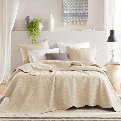 Juego de edredón Madison Park tamaño King, juego de colcha damasquino para cama tamaño King, juego de edredón de tamaño extra grande estilo cabaña,