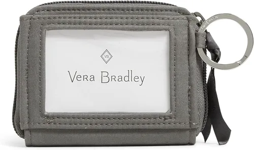 Miniatura 3 de Vera Bradley Cartera pequeña de algodón con cremallera para mujer con protección RFID