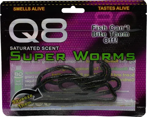 Miniatura 8 de Q8 Super Bait Super Worms Blanco perla