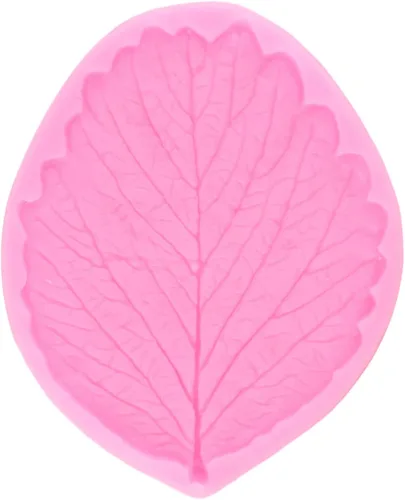 Miniatura 8 de ZiXiang Molde de veteado de silicona para hojas de goma de mascar para pasta de goma, molde de hojas de pasta de goma para decoración de pasteles