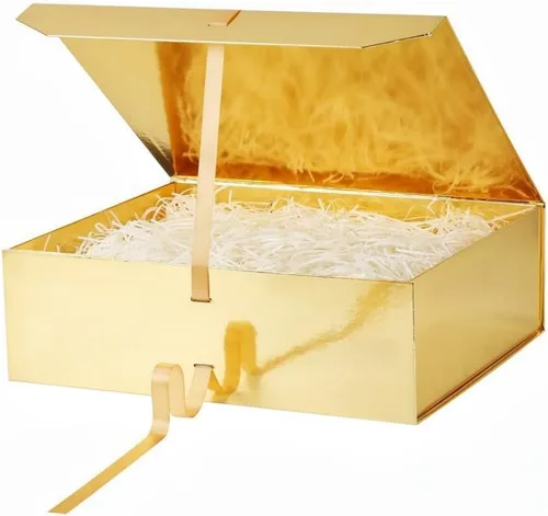 Miniatura 16 de GoooodGift Caja de regalo grande azul, 1 paquete de 13.5 x 11 x 5.3 pulgadas, caja de regalo de lujo para regalos con tapa de cierre magnético