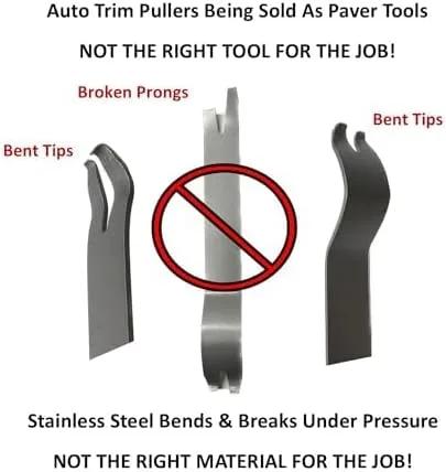 Miniatura 3 de Keyfit Tools U.S.A. - Extractor de pavimentadora PRO de 9 pulgadas, grado de contratista 4140, de acero endurecido y tratado térmicamente