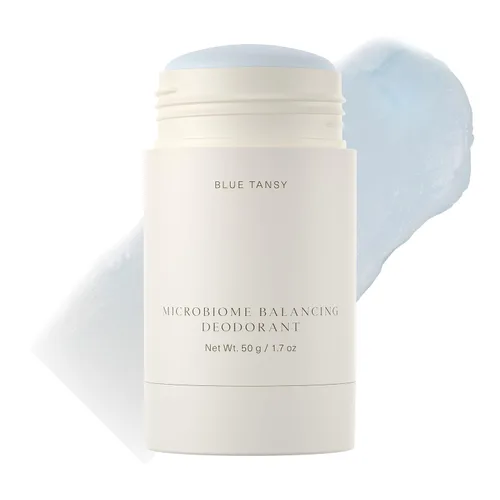 Oak Essentials Desodorante equilibrante Microbiome | Desodorante limpio sin aluminio con tanaceto azul para protección contra olores durante todo el
