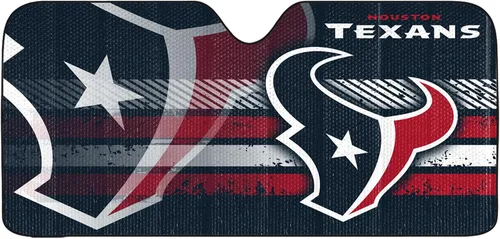 Miniatura 3 de Fanmats Parasol Solar Automático para Parabrisas de la NFL, Protector Solar Visera Solar Acordeón Tri-plegable para Almacenamiento 59" x 29.5