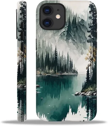 Miniatura 33 de SEized Funda compatible con iPhone 13 Pro Max, funda de teléfono con patrón de vaca blanca y negra para niñas, mujeres, niños y hombres, funda