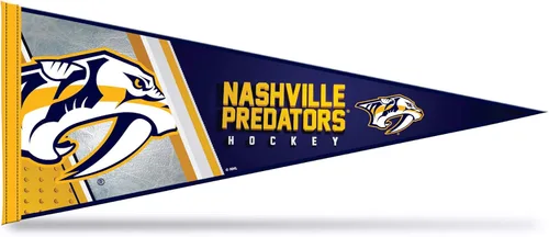 Miniatura 12 de Rico Industries NHL Hockey - Banderín de fieltro para decoración de pared, de 12 x 30 pulgadas, ideal para el hogar, dormitorio, decoración de cueva