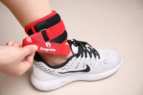 Miniatura 7 de Fragraim - Juego de pesas de tobillo para mujeres, hombres y niños, ideal para entrenamiento de fuerza para muñeca/pierna/brazo, correa ajustable, 1