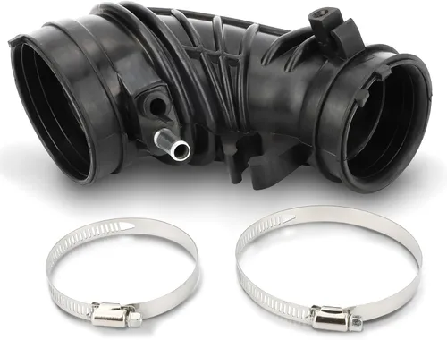 Miniatura 12 de Manguera limpiadora de tubo de entrada de aire con abrazaderas para Honda Accord L4 2.4L 2003 2004 2005 2006 (OEM# 696-739 17228-RAA-A00)