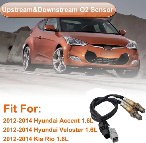 Miniatura 2 de Sensor de Oxígeno Upstream & Downstream O2 Sensor 234-5055, 234-4568 Compatible con Hyundai Accent 2012-2014, para Hyundai Veloster 2012-2014