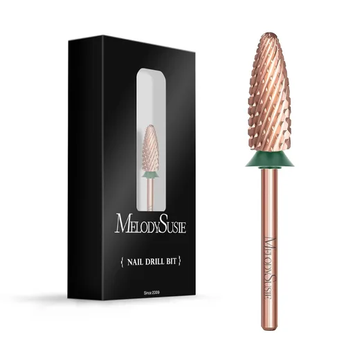 Miniatura 9 de MelodySusie Brocas largas para uñas con llama, brocas de tungsteno de carburo de 3/32 pulgadas, adecuadas para manicura, pedicura, cutícula, esmalte