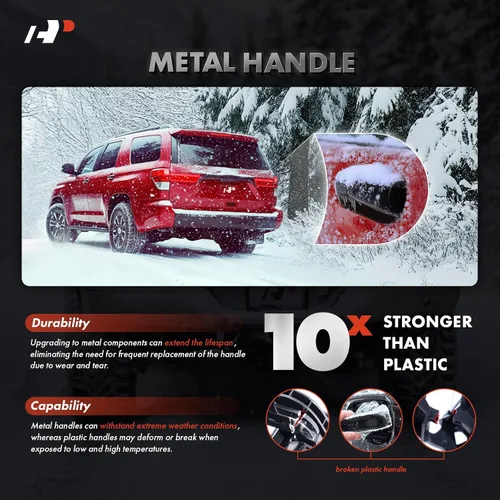 Miniatura 5 de A-Premium Manija de Compuerta Trasera de Metal Mejorada Manija de Pestillo de Compuerta Elevadora con Orificio para Cámara Compatible con Ford F-150