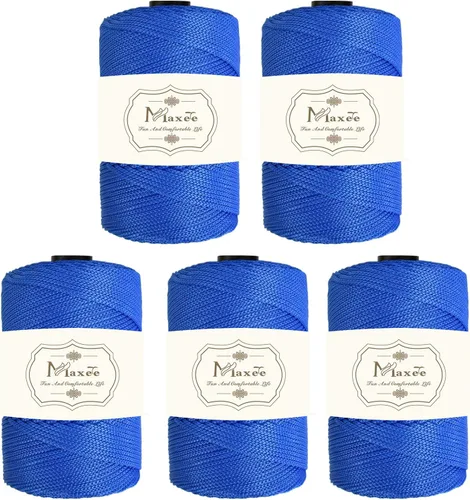 Miniatura 14 de Cordón de macramé premium de poliéster 3 mm × 218 yardas, cordón de macramé 100% polipropileno de 3 mm, ideal para crochet, colgadores de pared, 30