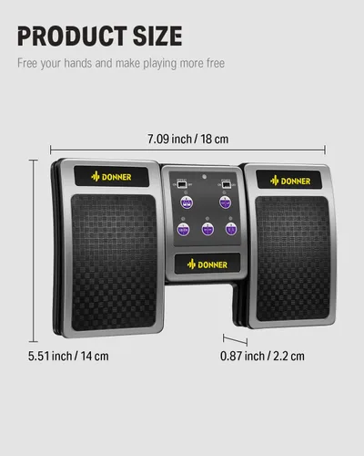 Miniatura 3 de Donner Bluetooth Página espátula, Plateado
