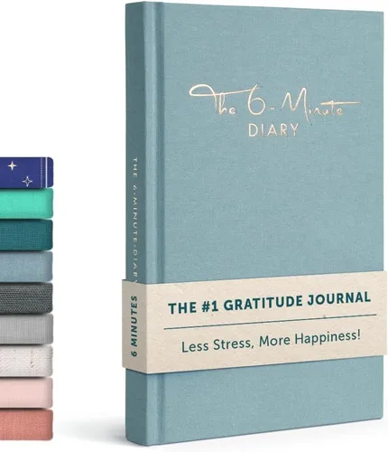 Miniatura 12 de Diario de 6 minutos – Diario de gratitud de 3 millones de usuarios para mujeres y hombres con indicaciones – Libro de autocuidado guiado basado
