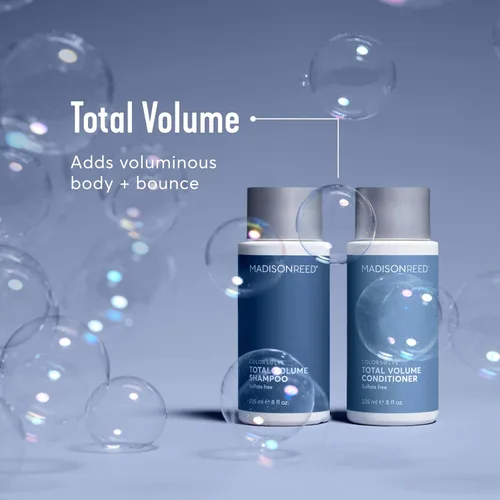 Miniatura 5 de Madison Reed ColorSolve Acondicionador de volumen total, acondicionador voluminizador, añade cuerpo al cabello fino y mediano, sin sulfatos, protege