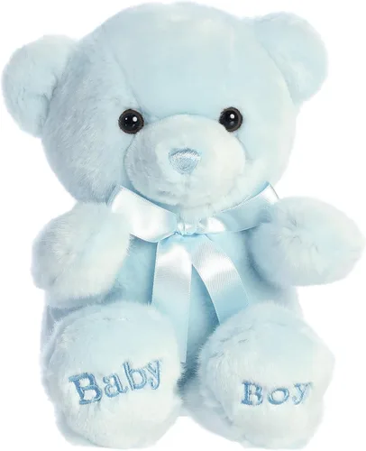 Miniatura 6 de Aurora® Snuggly Comfy™ - Animal de peluche para bebé, compañero reconfortante, juego imaginativo, color azul, 13 pulgadas