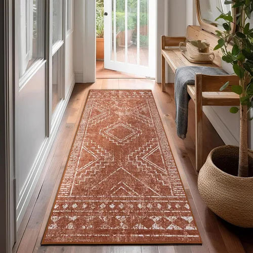 Miniatura 39 de ILANGO Alfombras de Área de Yute para Exteriores, Alfombras Tejidas Lavables para Patio 5'x7', Alfombras Naturales de Estilo Rústico para Áreas