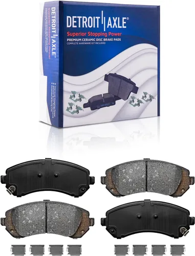 Miniatura 49 de Detroit Axle - Pastillas de freno traseras para Kia Sportage 2017-2022, Hyundai Tucson 2016-2021, pastillas de freno de cerámica 2018 2019 2020