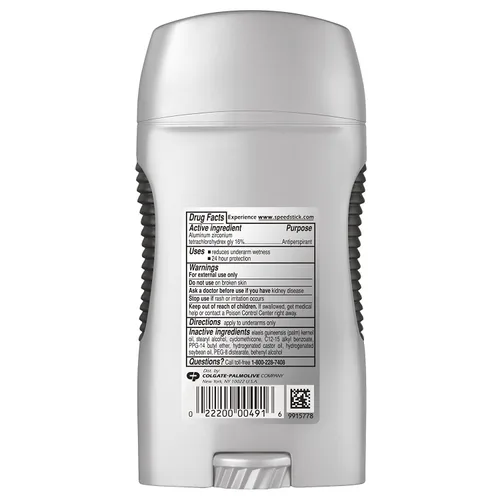 Miniatura 3 de Speed Stick Desodorante antitranspirante, sin perfume, 3 onzas (paquete de 3)