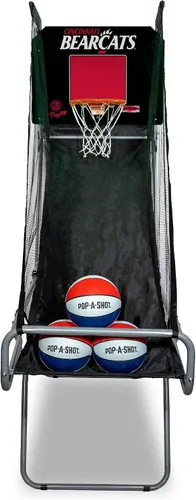 Miniatura 21 de Pop-A-Shot - Tailgate Game with NCAA Graphics l Arcade Basketball Inside, Out, and On The Go Infrared Sensor Scoring 3 Balls Foldable