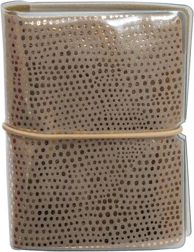 Soporte para tarjetas de crédito para mujeres, soporte para cupones de tarjetas de fidelidad y organizador con 32 ranuras para tarjetas, dorado