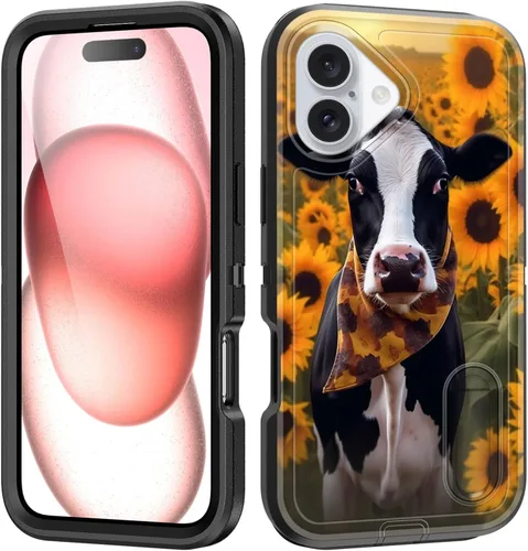 Miniatura 176 de Funda para iPhone Air con soporte integrado, a prueba de golpes, polvo y caídas, 3 capas, grado militar, funda protectora para iPhone Air de 6.5