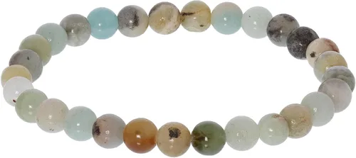 Miniatura 464 de Gem Avenue Handmade Round Bead Stretch Bracelet Unisex Natural Stone Beaded Jewelry for Men & Women, Elastic Wristband for Daily Wear