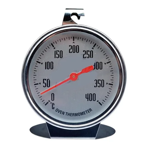 Miniatura 5 de 10pcs 0-400 Celsius Stainless Steel Oven Thermometer Mini Dial Stand Up Temperature Gauge Gage Food Meat Kitchen Tools Oven Cooker(Gold)