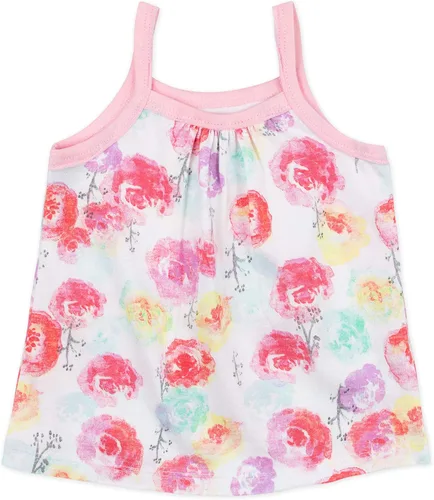Miniatura 2 de HonestBaby 5-Pack Cami Tops Sleeveless T-Shirts 100% Organic Cotton for Infant and Toddler Baby Girls (Legacy)