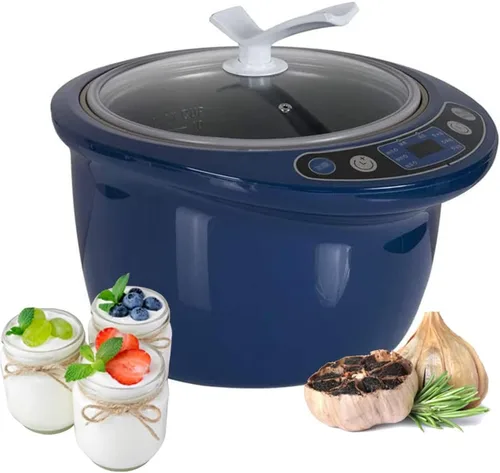 Fermentador natto de ajo negro doméstico de 6 litros, gran capacidad doméstica DIY fermentador automático inteligente control inteligente máquina de