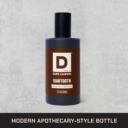 Miniatura 3 de Duke Cannon Proper Cologne Sawtooth Perfume para hombre Eau de Parfum Aire Alpino y Madera de Cedro Fragancia fresca, amaderada y duradera