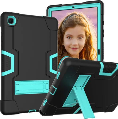 Miniatura 11 de Funda para Tablet de Samsung Galaxy Tab A7 10.4 2020, Funda Protectora de Alta Resistencia y a Prueba de Golpes de PC de Silicona con Soporte