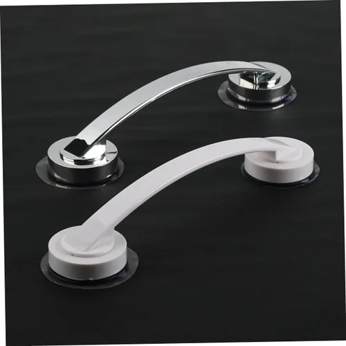 Miniatura 5 de jojofuny Barra de seguridad montada en la pared para adultos mayores reposabrazos fuerte para baño, ducha e inodoro diseño para áreas húmedas