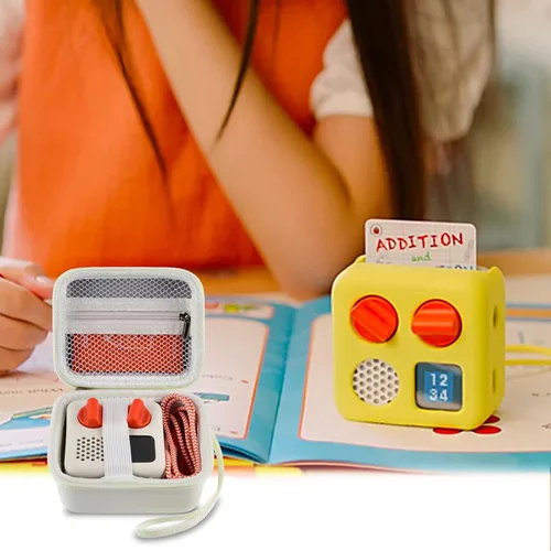 Miniatura 6 de casmilee Funda de viaje compatible con Yoto Mini – Reproductor de audio y música para niños, bolsa de soporte para altavoces infantiles reproduce